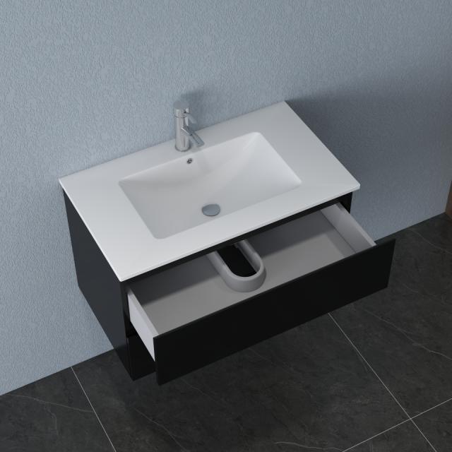 NORTIQ BRAZIL ONE-BOX MØBELSÆT - 80 CM - MAT SORT