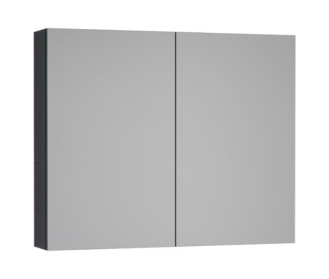 NORTIQ BRAZIL SPEJLSKAB - 80 CM - MAT SORT