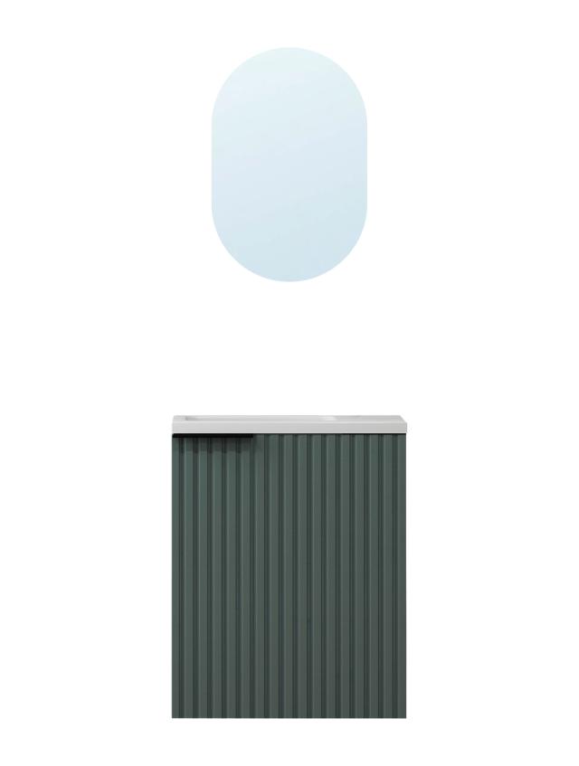 NORTIQ VERONA ONE-BOX MØBEL - STØVET GRØN