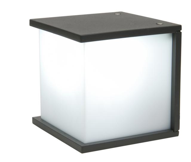 LUTEC ARCHITECTURAL BOX CUBE VÆGHÆNGT LAMPE