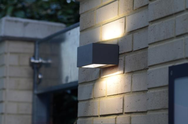 LUTEC ARCHITECTURAL GEMINI VÆGHÆNGT LAMPE