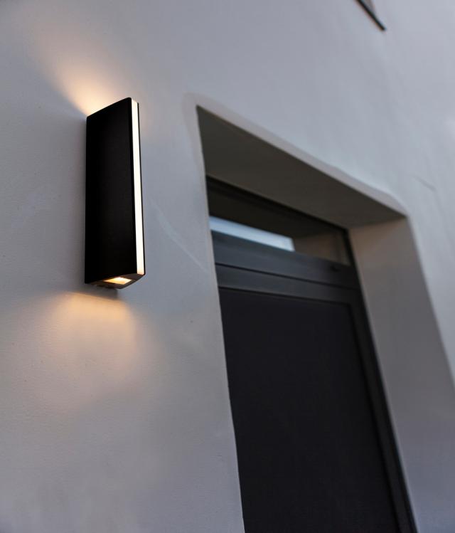 *LUTEC ARCHITECTURAL GEMINI VÆGHÆNGT LAMPE