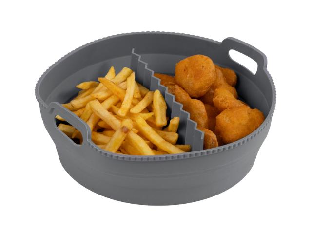 WENKO NARA AIRFRYER INDLÆG - RUND - GRÅ