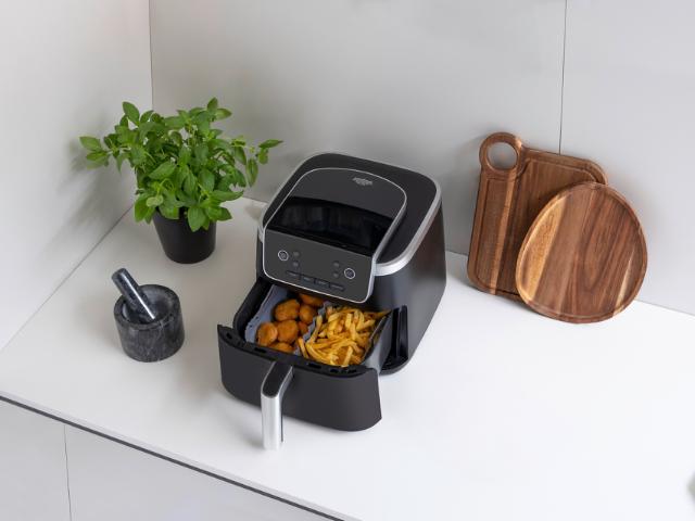 WENKO NARA AIRFRYER INDLÆG - FIRKANTET - GRÅ