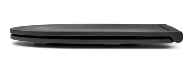 CEDO VIENTO PREMIUM TOILETSÆDE - MAT SORT/GULD