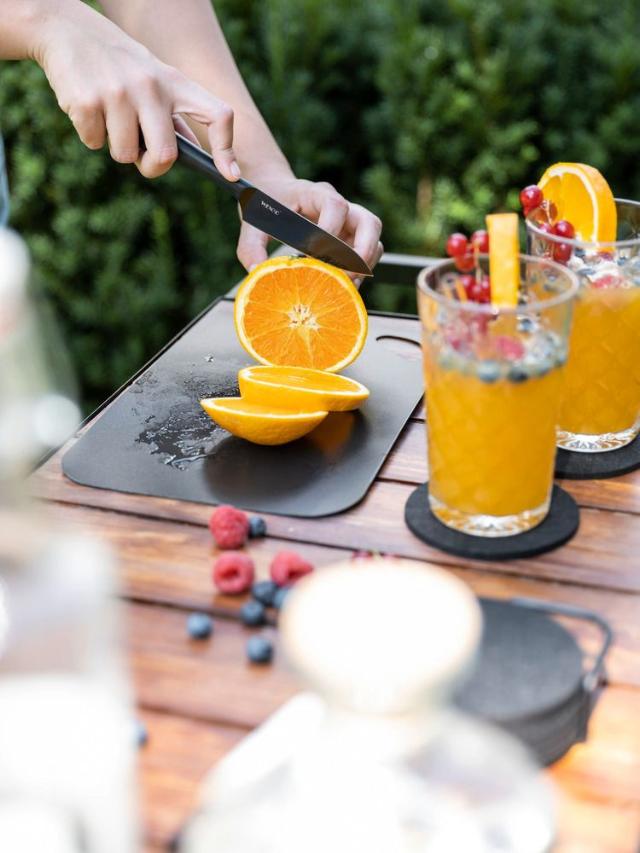 WENKO ACE KNIV 8 CM - SORT