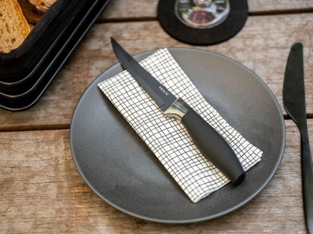 WENKO OTIS STEAKKNIVE - SORT