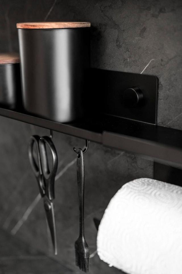 WENKO SICO KØKKENSAKS - SORT