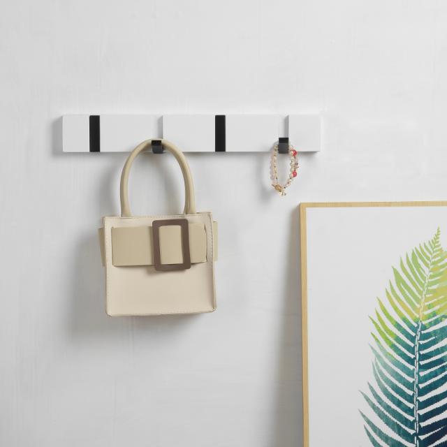 MILLEX BAMBUS KNAGERÆKKE M/ 4 CLICK KROGE - HVID