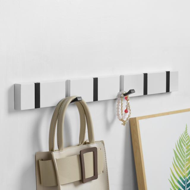 MILLEX BAMBUS KNAGERÆKKE M/ 6 CLICK KROGE - HVID