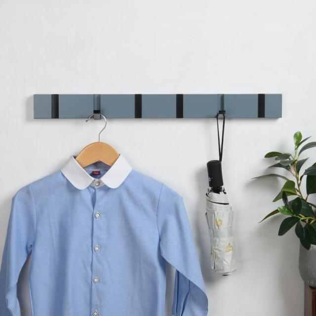 MILLEX BAMBUS KNAGERÆKKE M/ 6 CLICK KROGE - GRÅ