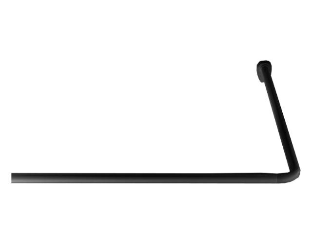 RIDDER UNIVERSAL BRUSESTANG - 90 X 90 - MAT SORT