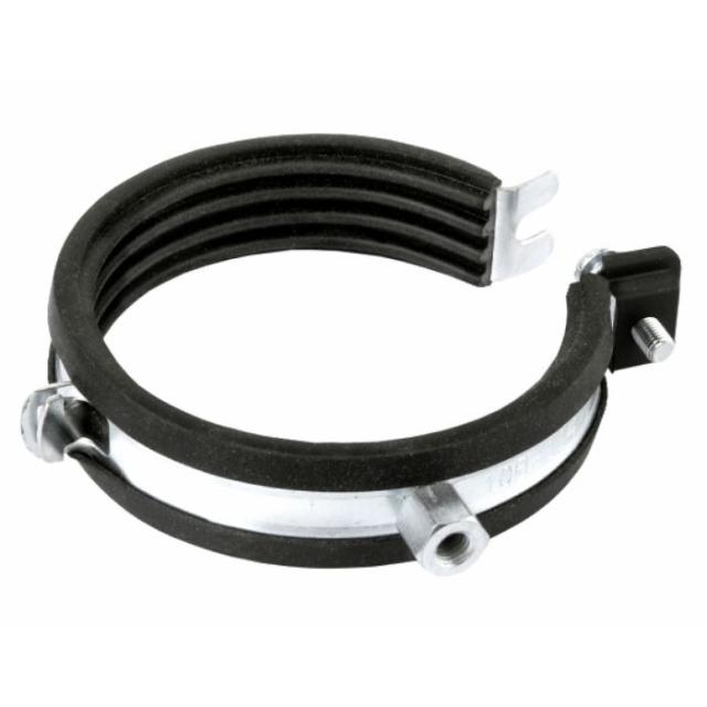 CORNAT RØRKLEMME M/ ISOLERING 16-19 - 2 STK - KROM / SORT