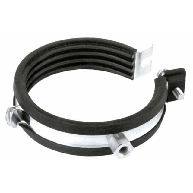 CORNAT RØRKLEMME M/ ISOLERING 48-51 - 2 STK - KROM / SORT