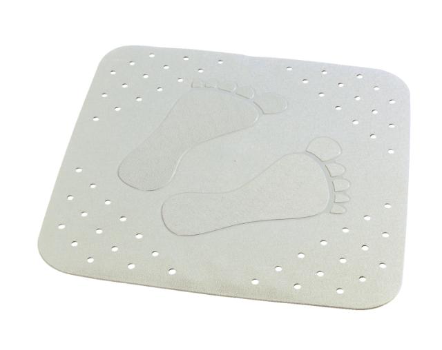 RIDDER PLATTFUS SKRIDMÅTTE - 54 X 54 CM - GRÅ