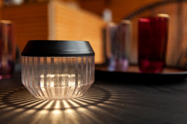 *LUTEC SOLAR DIVA BORDLAMPE