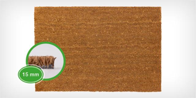 *LAKO COCOVEL DØRMÅTTE - 60 x 40 CM - NATUR