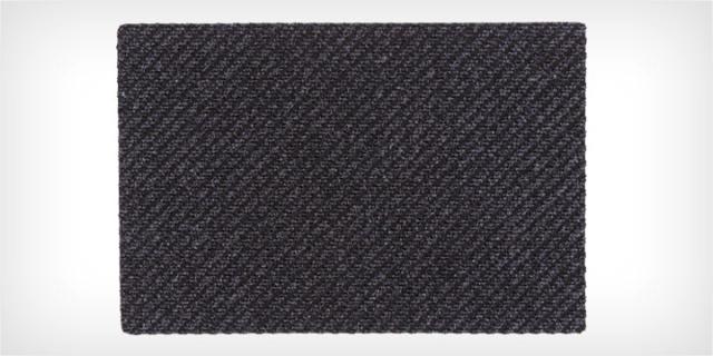 LAKO DIAGONAL DØRMÅTTE - 80 X 50 CM - ANTRACIT