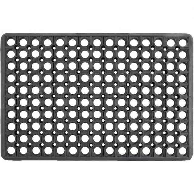 LAKO LENA GUMMIMÅTTE - 60 X 40 CM - SORT