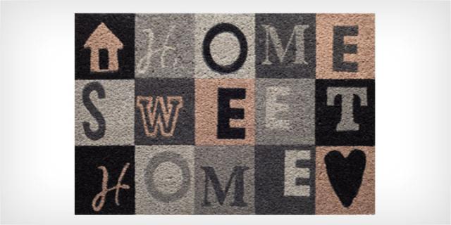 LAKO COCOPRINT DØRMÅTTE - 75 X 45 CM - SWEET HOME