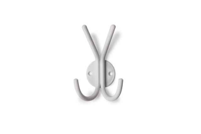 MILLEX CLASSIC KNAGE M/ 2 KROGE - HVID