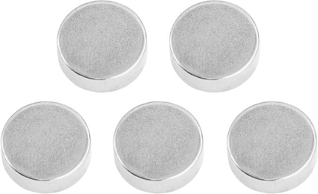 CONNEX NEODYMIUM SKIVE MAGNETER 5 STK - KROM