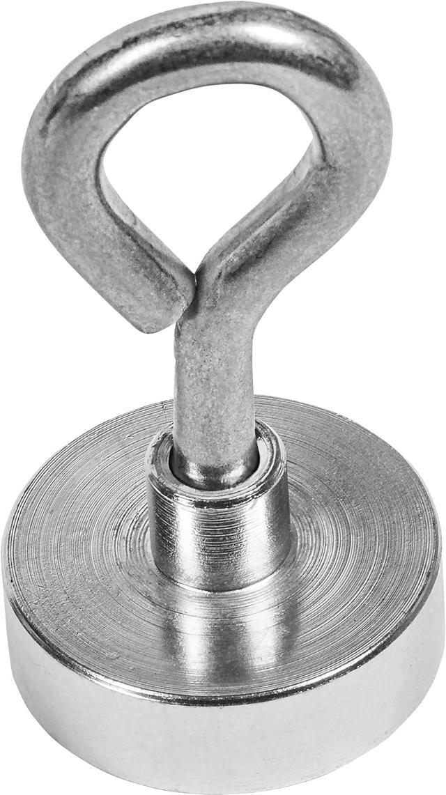 CONNEX NEODYMIUM MAGNET ØJEKROG - KROM