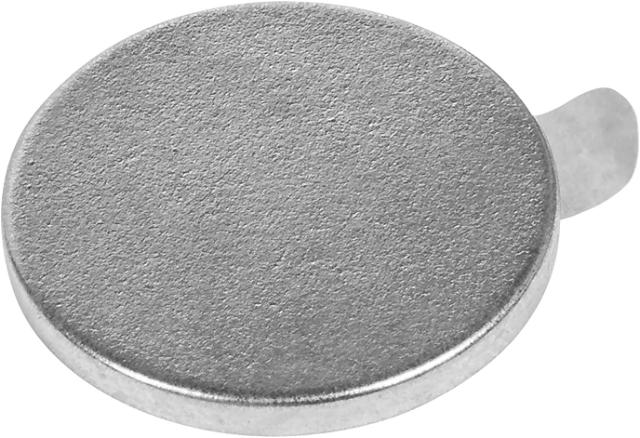 CONNEX NEODYMIUM SELVKLÆBENDE RUND SKIVEMAGNET 5 STK - KROM