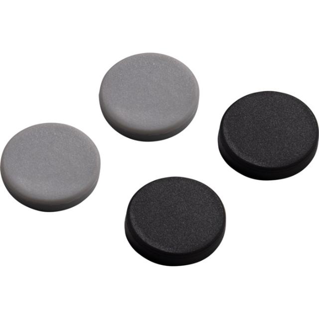 CONNEX NEODYMIUM SILIKONEBELAGTE RUNDE MAGNETER - KROM