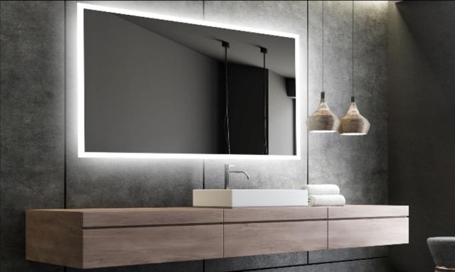 NORTIQ LUNA RECTANGULAR LED SPEJL - 70 X 100 CM