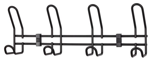 MILLEX SCALA KNAGERÆKKE M/ 4 KROGE - SORT