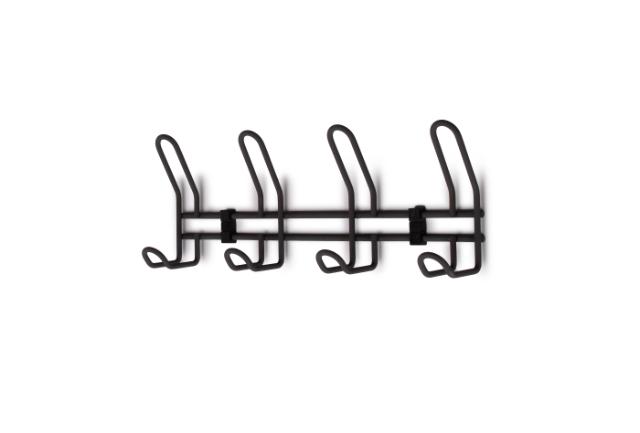 MILLEX SCALA KNAGERÆKKE M/ 4 KROGE - GRÅ