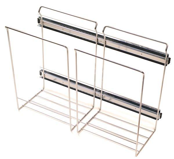 MILLEX DECO AFFALDSSTATIV M/ UDTRÆK - KROM