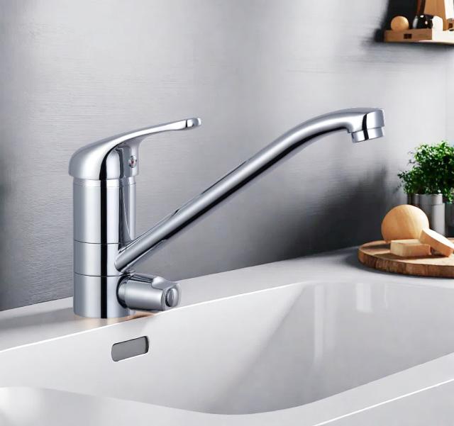 BLUERAIN SEYMA KØKKENARMATUR - KROM