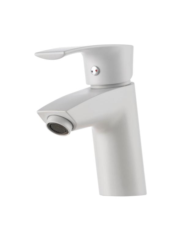 NORTIQ SEATTLE HÅNDVASKARMATUR - MAT HVID