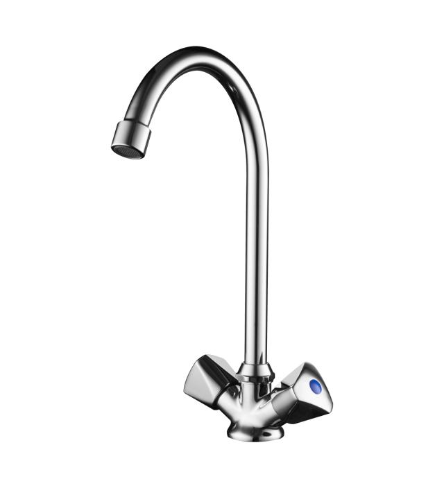 BLUERAIN CLASSIC FLOW 2 GREB KØKKENARMATUR - KROM