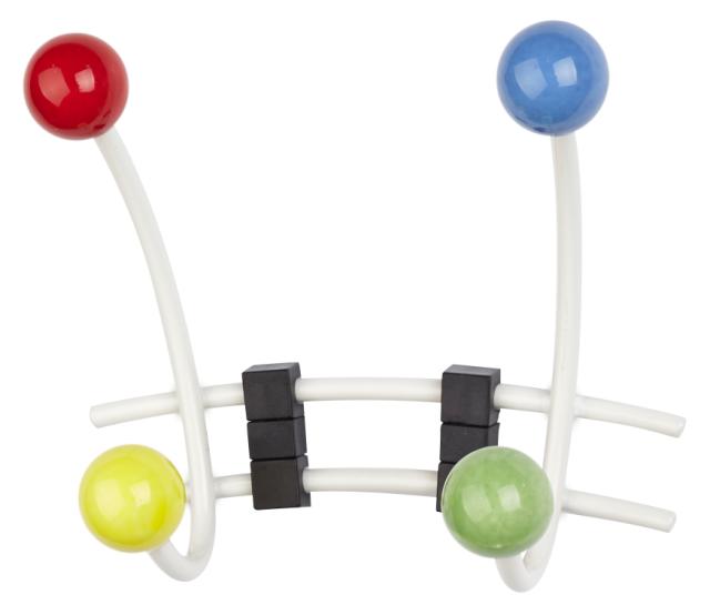 MILLEX HARLEKIN KROGRÆKKE M/ 2 KROGE - HVID/MULTI FARVET