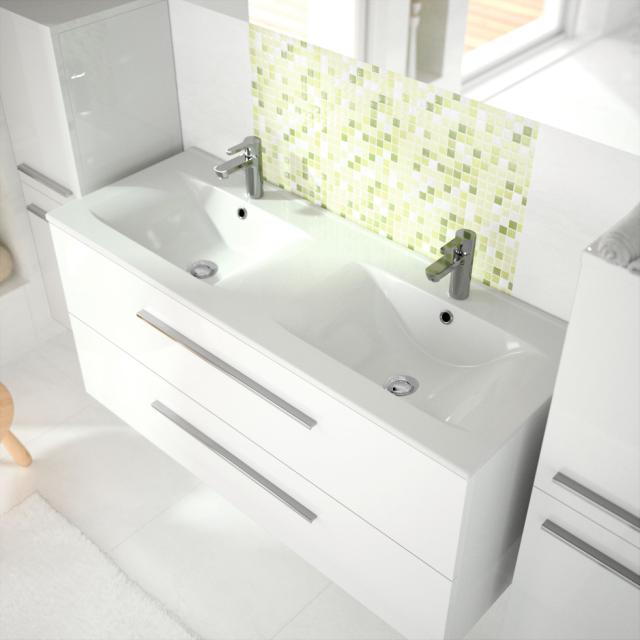 ALLIBERT SOFT HÅNDVASK - 120 CM DOUBLE - HVID