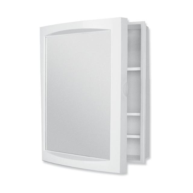 ALLIBERT AIDA SPEJLSKAB - MAT HVID