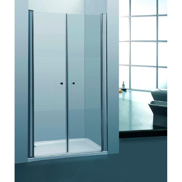 ALLIBERT PRIVA DOBBELT NICHEDØR 80 CM