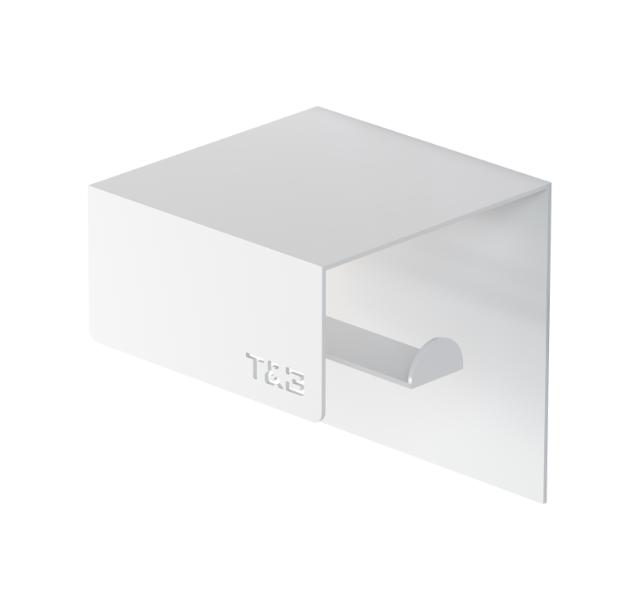 TB TOILETRULLEHOLDER - 1 - MAT HVID