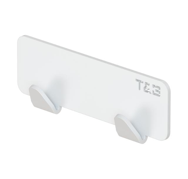 TB KNAGERÆKKE - MAT HVID