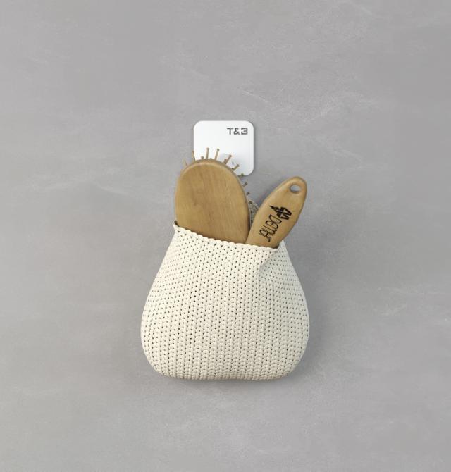 TB ENKEL KNAGE - MAT HVID