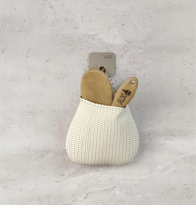 TB ENKEL KNAGE - BEIGE