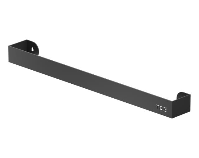 TB HÅNDKLÆDESTANG - 2 - MAT SORT