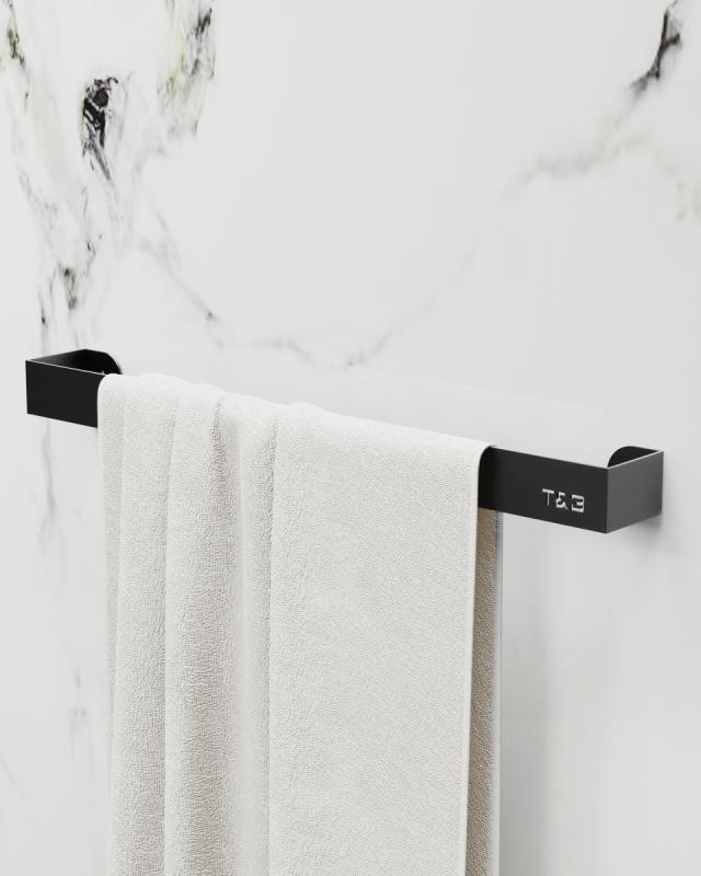 TB HÅNDKLÆDESTANG - 2 - MAT SORT