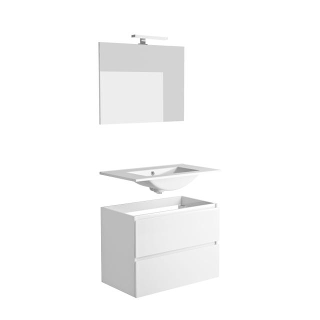 ALLIBERT LIVO UNDERSKAB 80 CM - HVID HØJGLANS