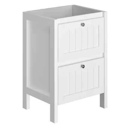 ALLIBERT AMERICA  59 CM - MAT HVID