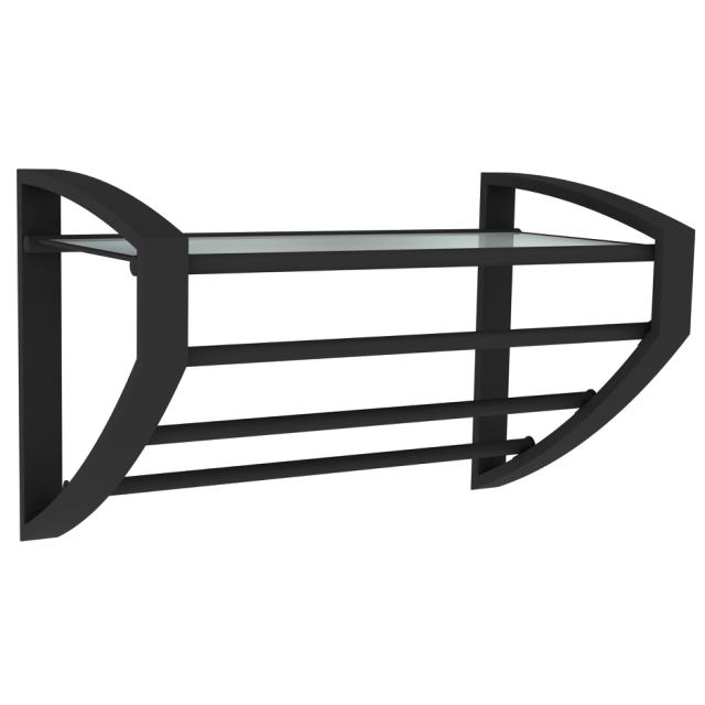 ALLIBERT LOFT GAME HÅNDKLÆDEHOLDER - MAT SORT