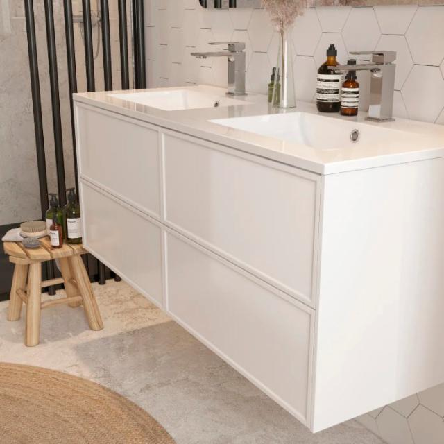 ALLIBERT FINN UNDERSKAB 120 CM - HVID HØJGLANS